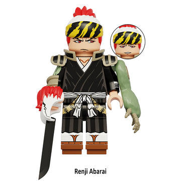 Renji_Abarai_Bleach_Series_2_Minifigures_Custom_Anime_Brick_Toy_Set